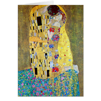 Le baiser de Gustav Klimt, Art Nouveau Vintage