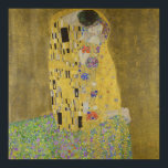 Le baiser de Gustav Klimt - poster<br><div class="desc">Le Kiss by Gustav Klimt est exposé au musée Österreichische Galerie Belvedere, dans le palais du Belvédère, à Vienne.</div>