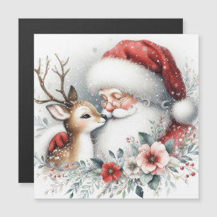 Le baiser du renne du Père Noël
