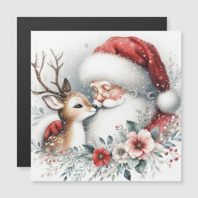 Le baiser du renne du Père Noël (Devant / Derrière)