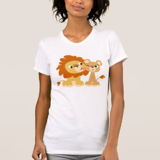 Le baiser : T-shirt mignon de femmes de couples de