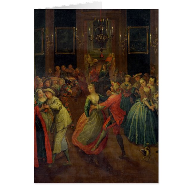 Le bal costumé (Devant)