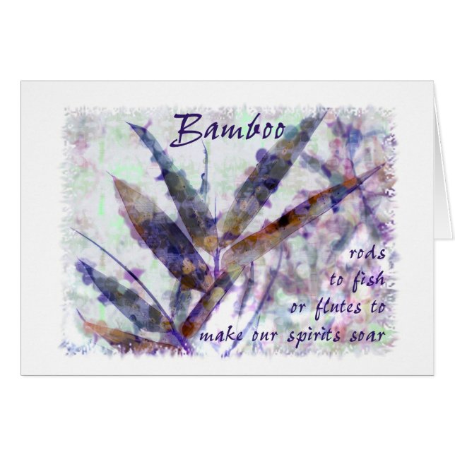 Le bambou sous une pluie douce… nos spiritueux (Devant horizontal)