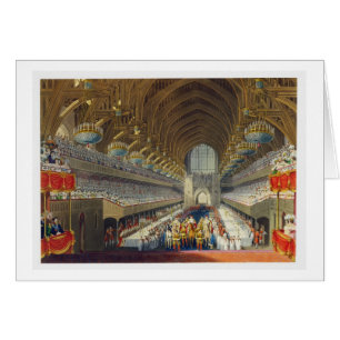 Le banquet royal, premier cours, d'un album cel