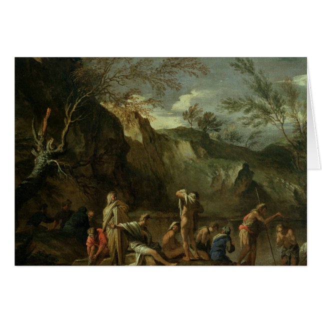 Le baptême du Christ (Devant horizontal)