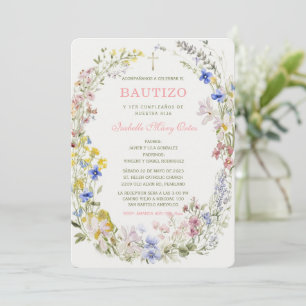 Le Baptême et Première Année invitation de notre f