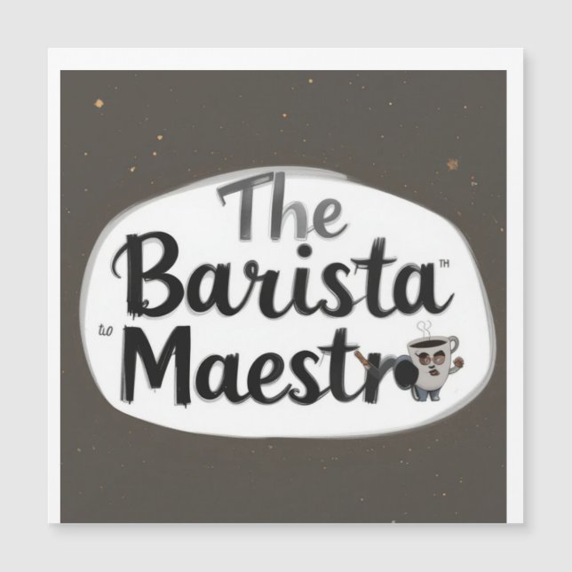 Le Barista Maestro (Devant)
