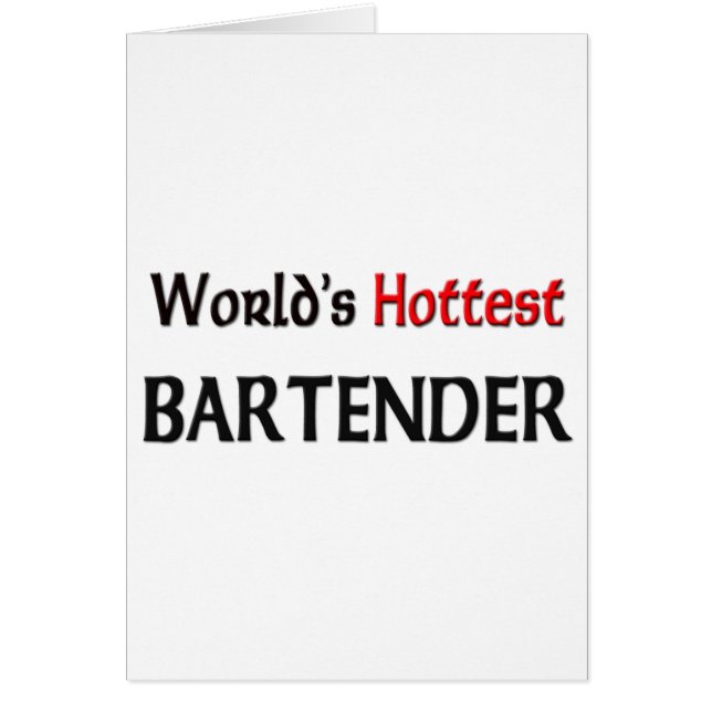 Le barman le plus chaud des mondes (Devant)