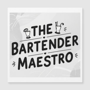 Le barman Maestro