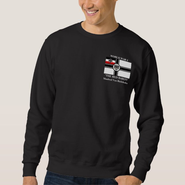 Le baron rouge Manfred Von Richthofen Sweatshirt (Devant)