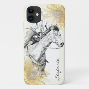 Le Barrel Racer (tournesol) iPhone 11 Coque