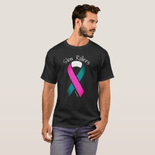Le base-ball lent 72 de Cancer de T-shirt du