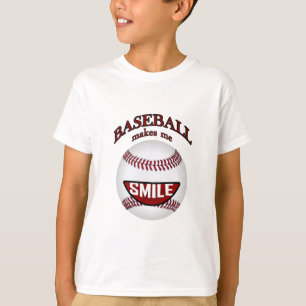 Le Baseball Amusant Me Fait Sourire T-shirt Enfant