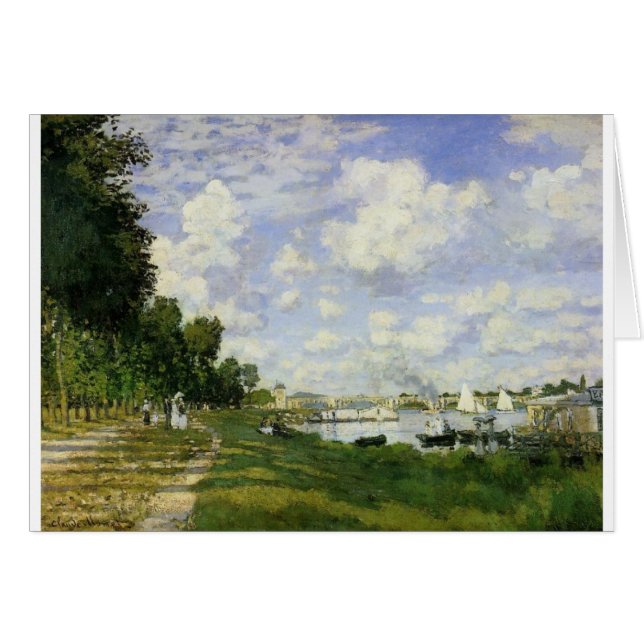 Le bassin à Argenteuil - Claude Monet (Devant horizontal)