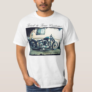 Le bâtiment rêve le T-shirt vintage de couperet 