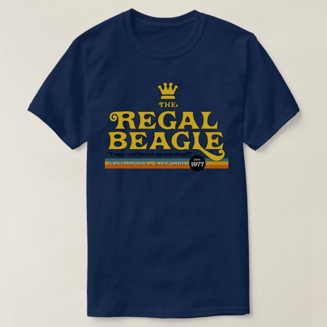 Le Beagle Regal TShirt (Design devant)