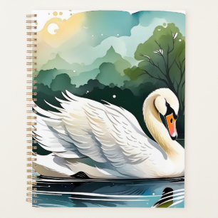 Le beau cygne sur le lac est un spectacle à ne pas