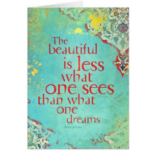 Le beau est moins…