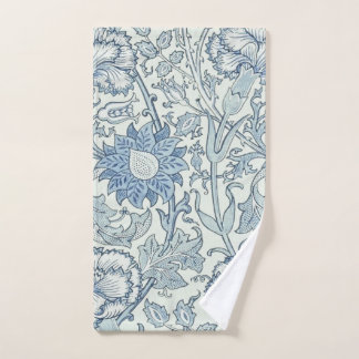 Le beau motif floral de William Morris, bleu,