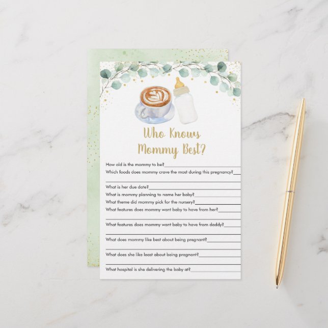 Le Bébé Brasse Du Café Qui Connaît Maman Le Meille (Devant/Arrière en situation)