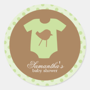 Le bébé vêtx des autocollants