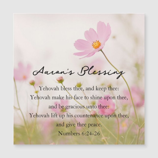 Le bienfait d'Aaron (Devant)