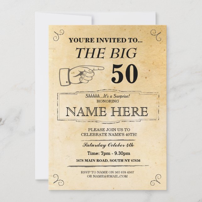 Le Big One Birthday Party Rustic Paper Invitation (Devant)