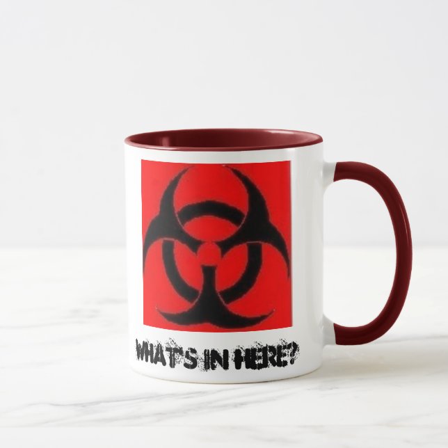 Le Biohazard, ce qui est dedans ici ? - tasse (Droite)