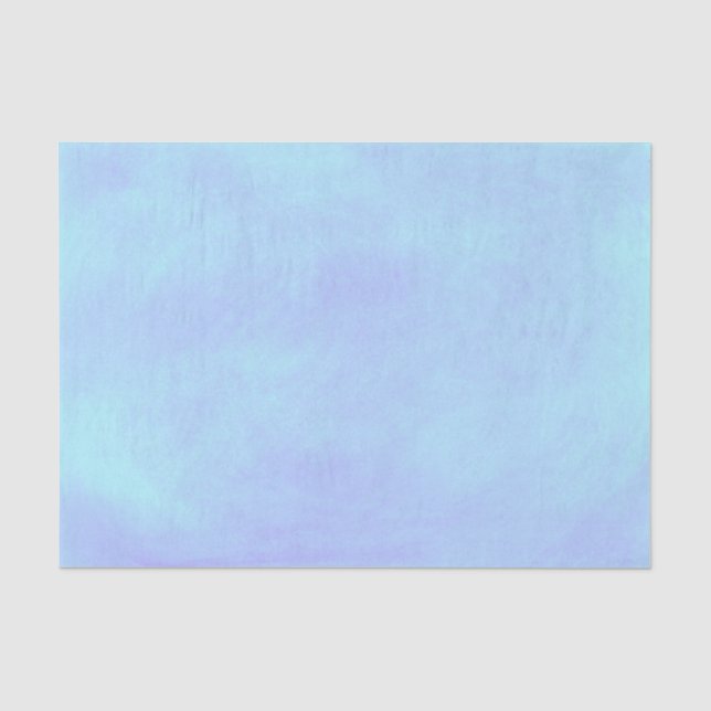 Le bleu de ciel de bébé mélange le papier de soie (Recto)