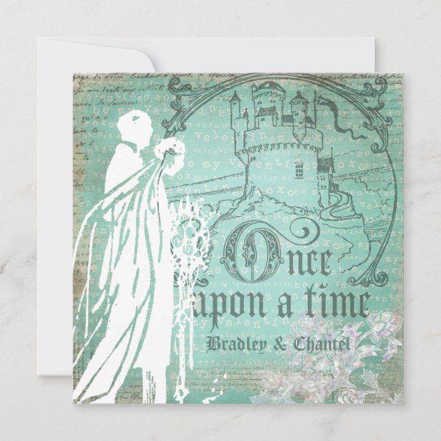 Le bleu soit mon invitation de Valentine il était (Devant)