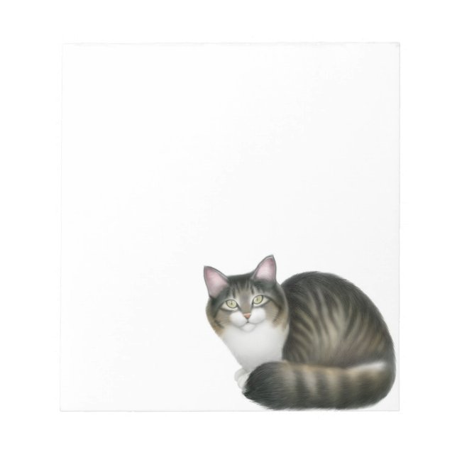 Le Bloc-notes convivial Tabby Cat (Devant)