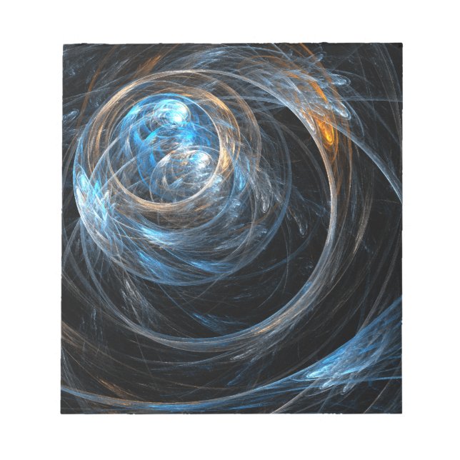 Le Bloc-notes World Abstrait Art (Devant)