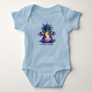 Le Body Bébé Dragon Captateur d'Étoiles Cosmique