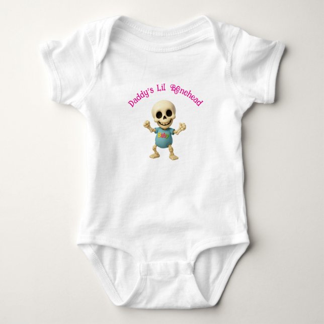 Le Body pour Bébé de la Petite Fille à Papa Bonehe (Devant)