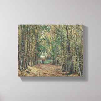 Le bois de Marly par Camile Pissaro imprimé toile