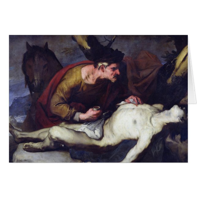 Le bon Samaritain (Devant horizontal)