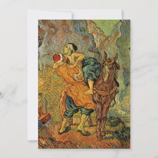 Le bon samaritain par Vincent van Gogh (Devant)