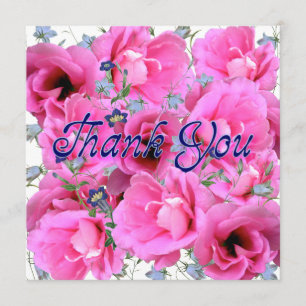 Le bonbon dentelle le carte de remerciements -