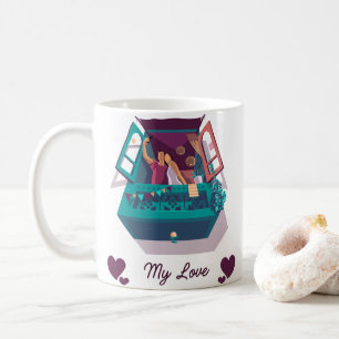 Le bonheur dans une Mug