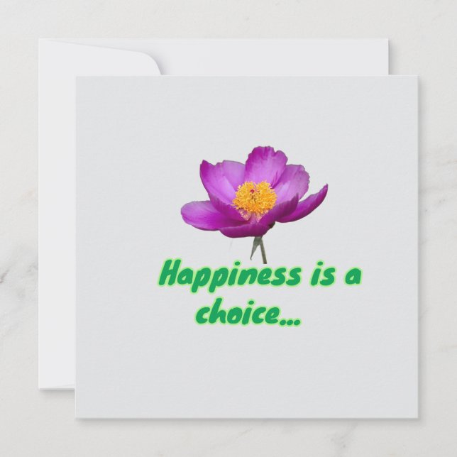 Le bonheur est (Devant)