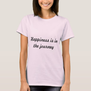 Le bonheur est dans le voyage - T-shirt femme