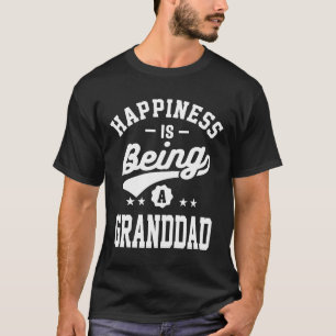 Le bonheur est d'être grand-père T-shirt cadeau