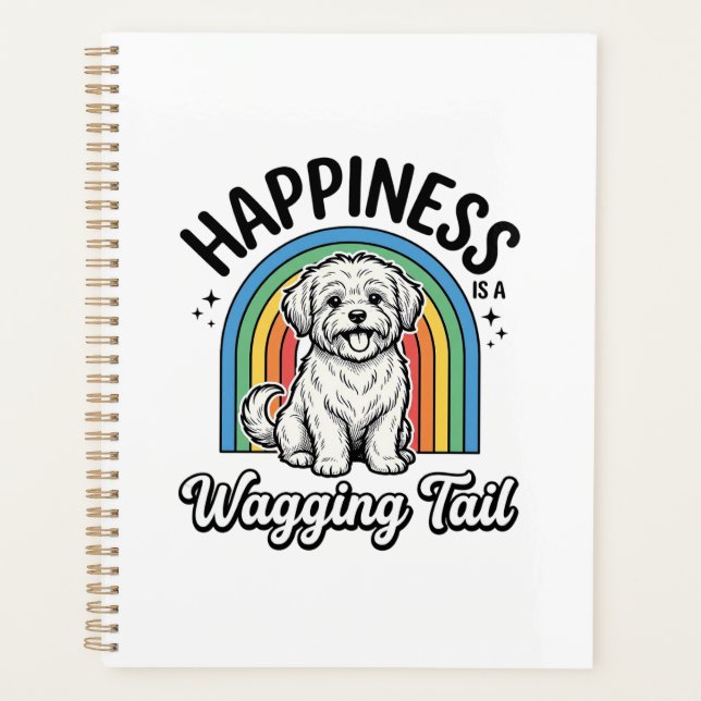 Le bonheur est un design pour amoureux de chiens à (Devant)