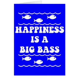 Le bonheur est une grande basse