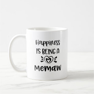 Le bonheur est une tasse de café de grand-maman d
