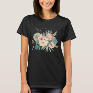 Le bonheur fleurit au sein du T-shirt