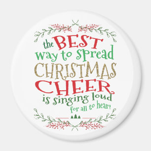 Le bonjour de Noël Magnet meilleure façon de diffu