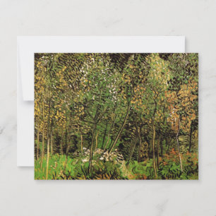 Le bosquet par Vincent van Gogh