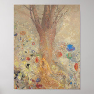 Le Bouddha par Odilon Redon Impression