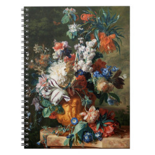 Le Bouquet de fleurs de Van Huysum carnet